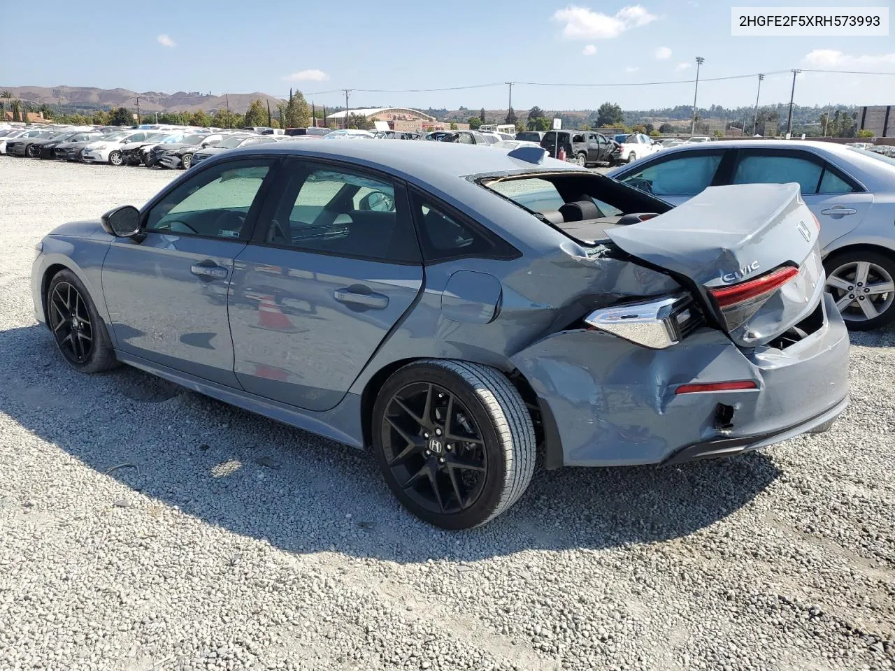 2024 Honda Civic Sport VIN: 2HGFE2F5XRH573993 Lot: 72351974