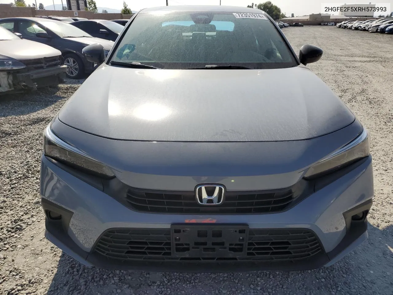 2024 Honda Civic Sport VIN: 2HGFE2F5XRH573993 Lot: 72351974