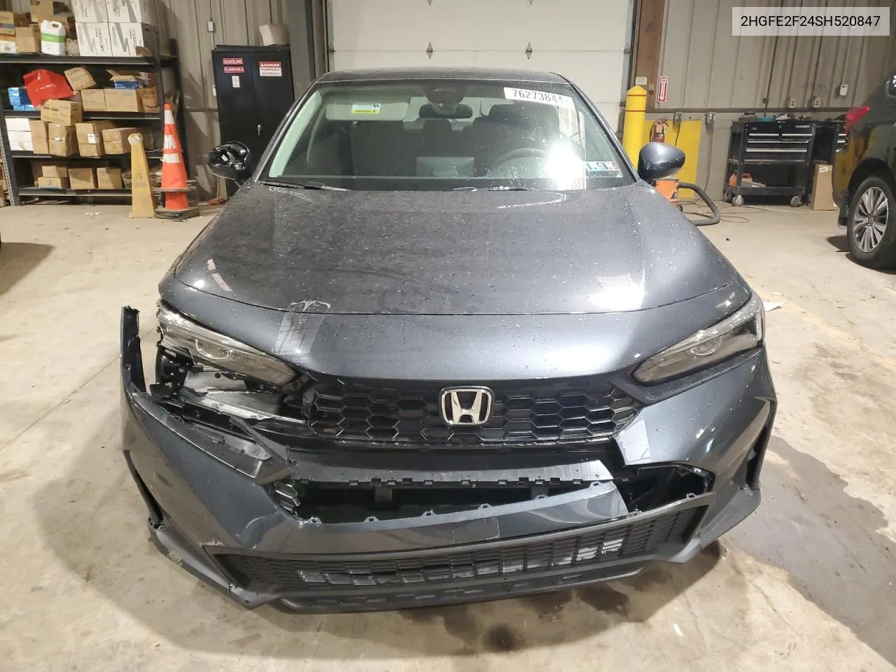 2024 Honda Civic Lx VIN: 2HGFE2F24SH520847 Lot: 76273844