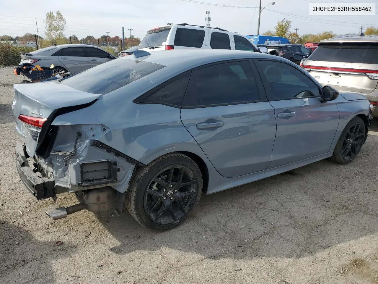 2024 Honda Civic Sport VIN: 2HGFE2F53RH558462 Lot: 76917604