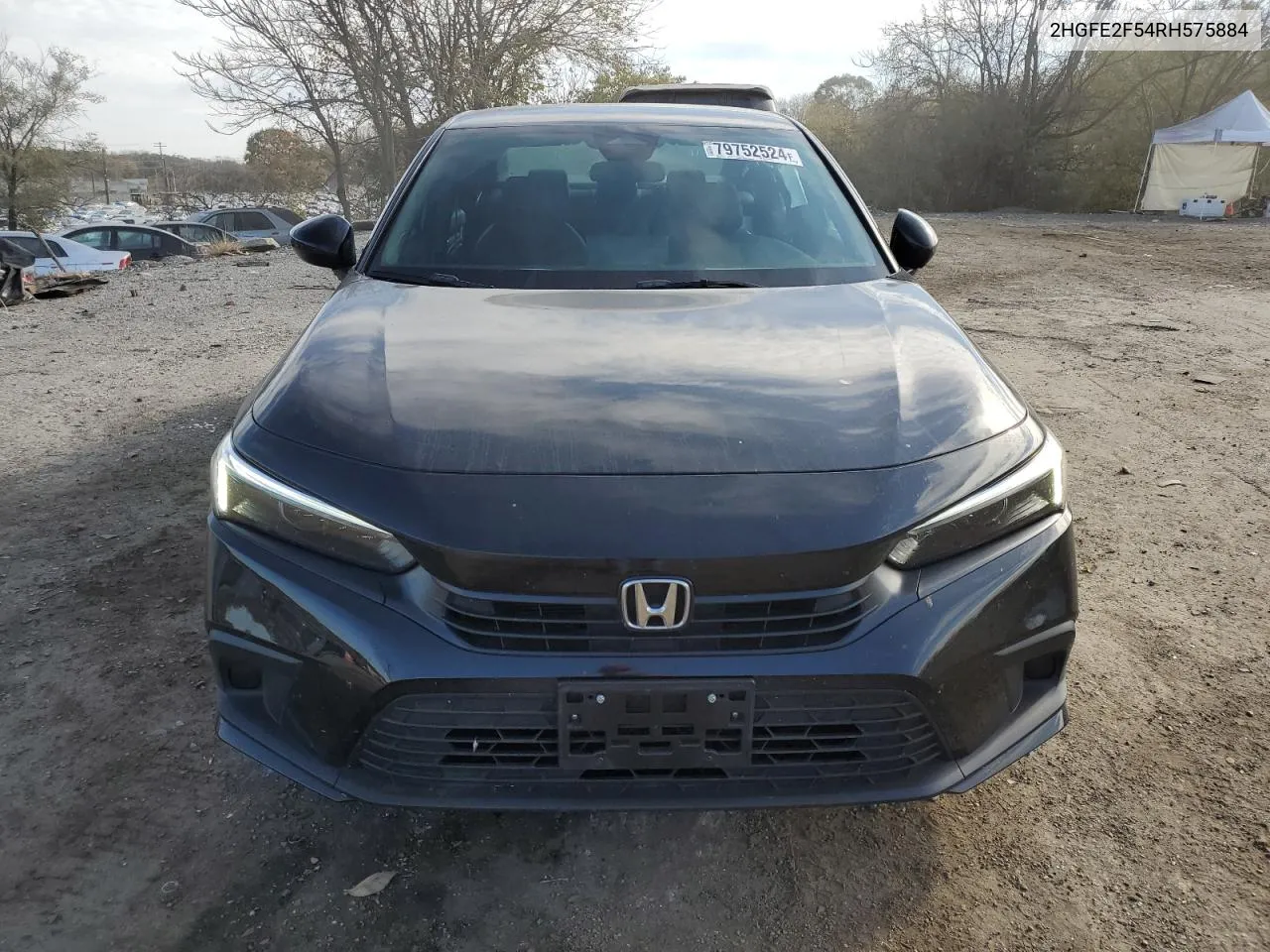 2024 Honda Civic Sport VIN: 2HGFE2F54RH575884 Lot: 79752524