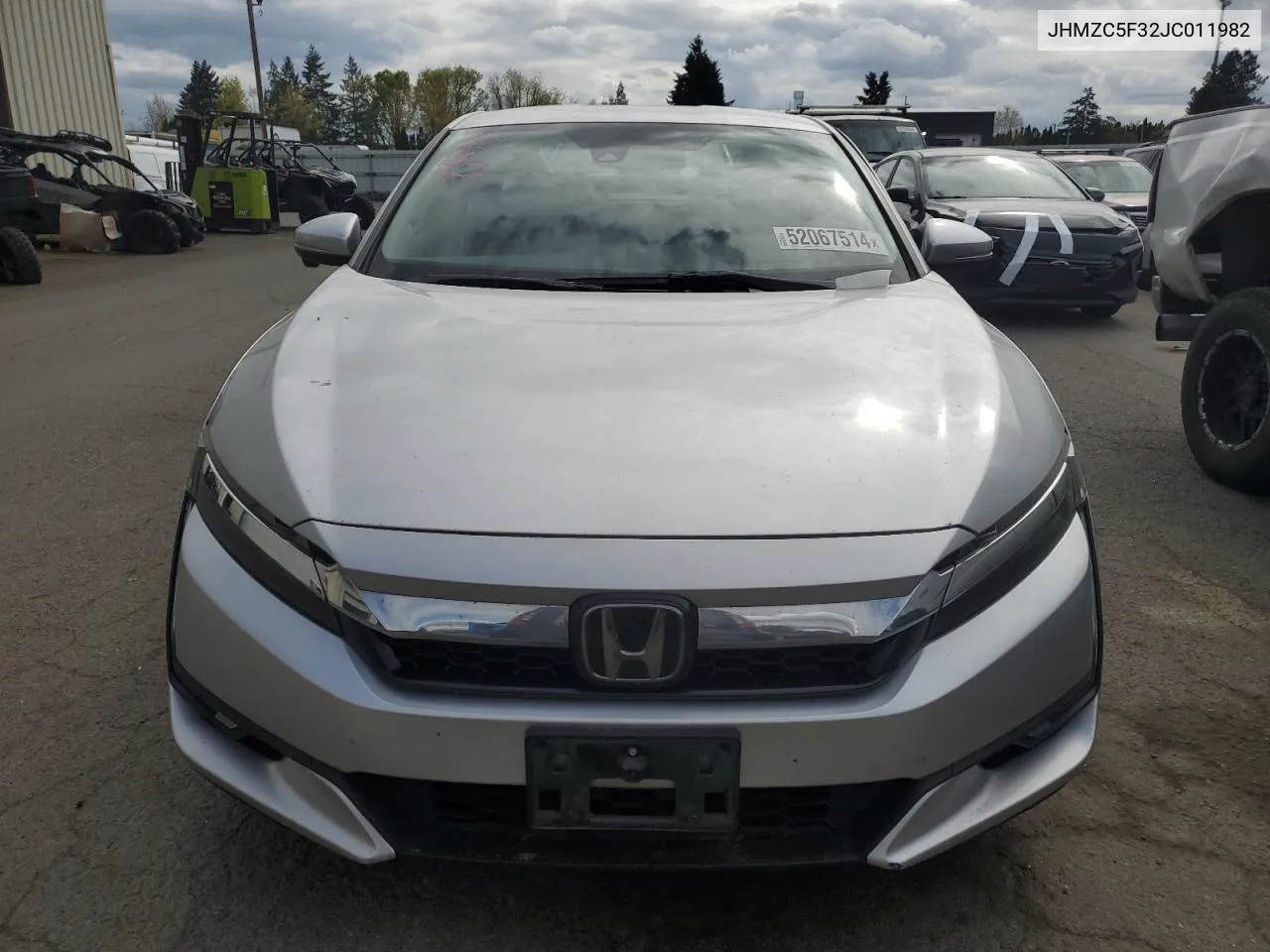 JHMZC5F32JC011982 2018 Honda Clarity Touring