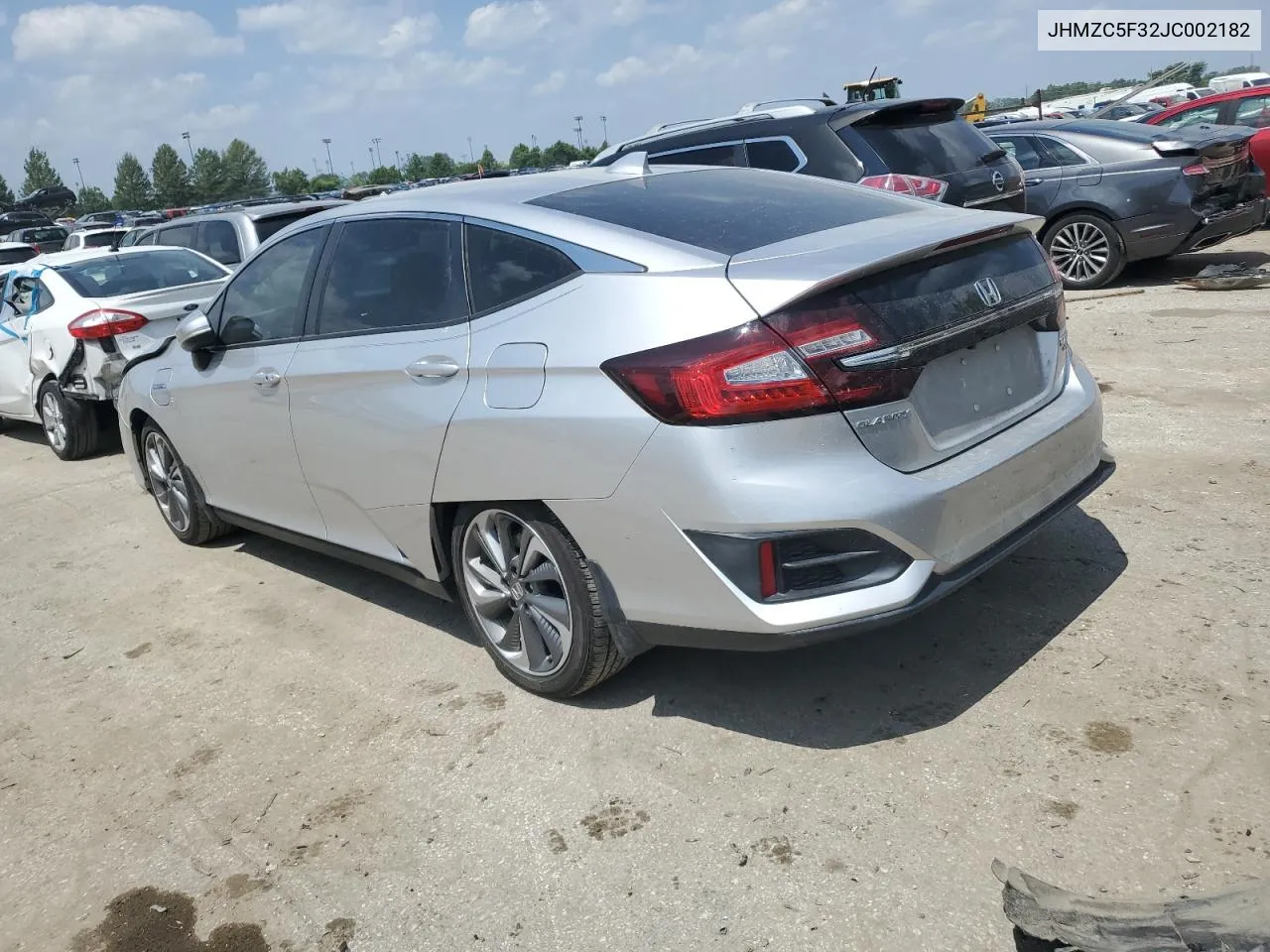 2018 Honda Clarity Touring VIN: JHMZC5F32JC002182 Lot: 55677054