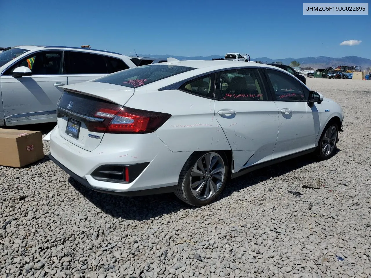 2018 Honda Clarity VIN: JHMZC5F19JC022895 Lot: 59470014