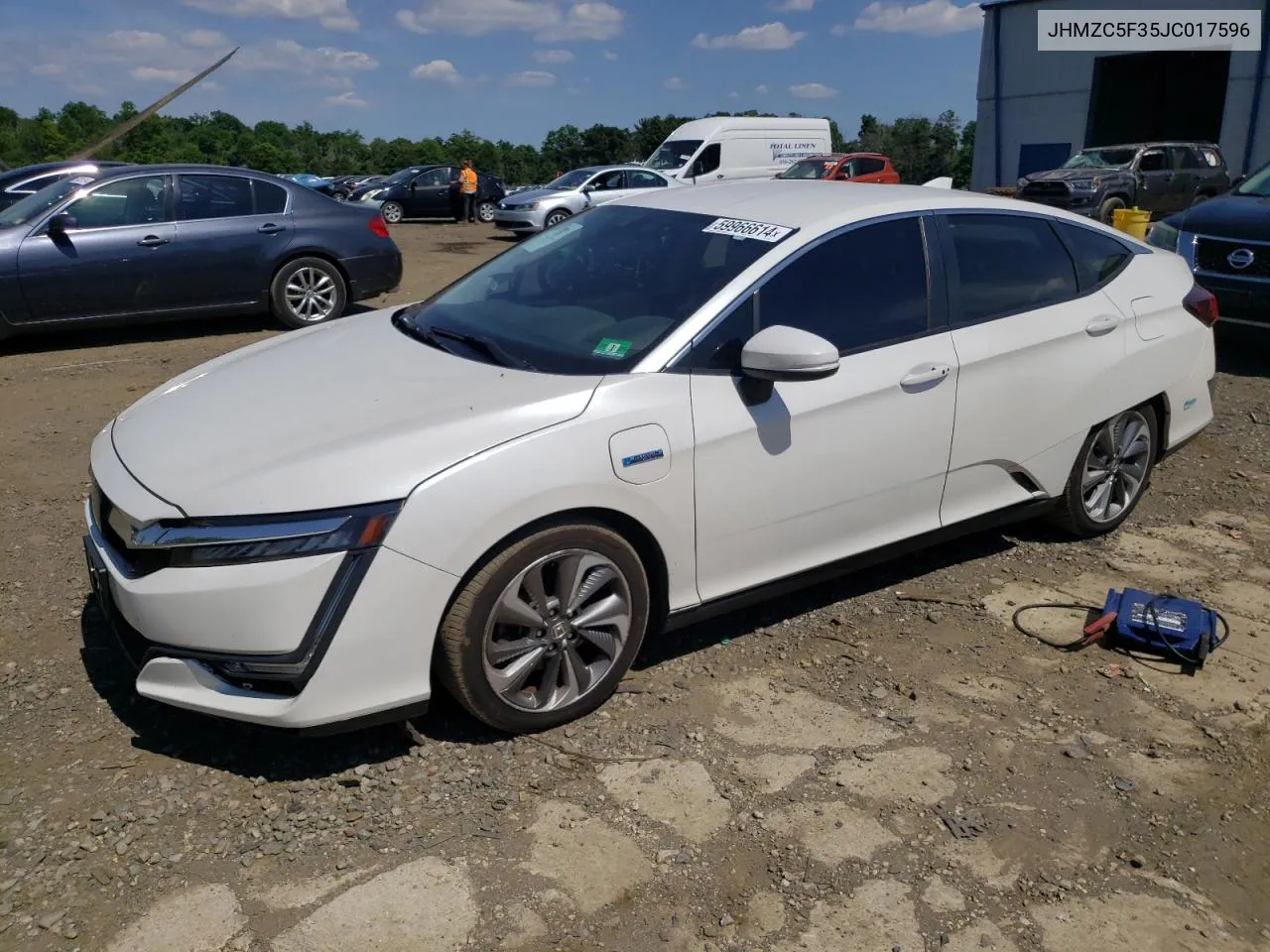 2018 Honda Clarity Touring VIN: JHMZC5F35JC017596 Lot: 59966614