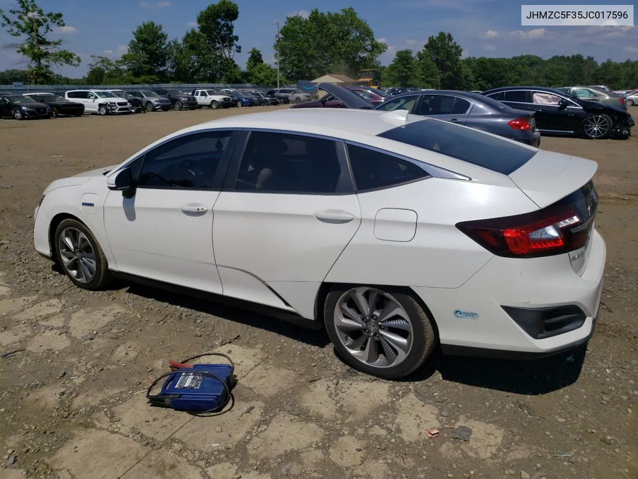 2018 Honda Clarity Touring VIN: JHMZC5F35JC017596 Lot: 59966614