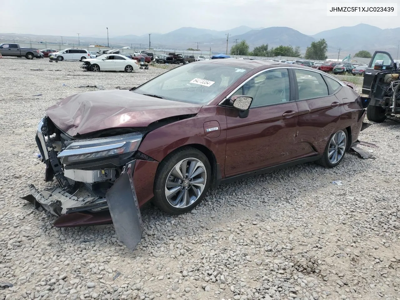 2018 Honda Clarity VIN: JHMZC5F1XJC023439 Lot: 64273354