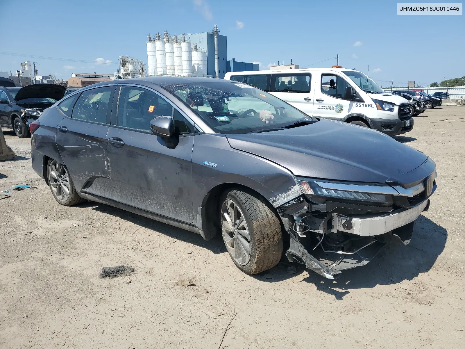 2018 Honda Clarity VIN: JHMZC5F18JC010446 Lot: 67011004