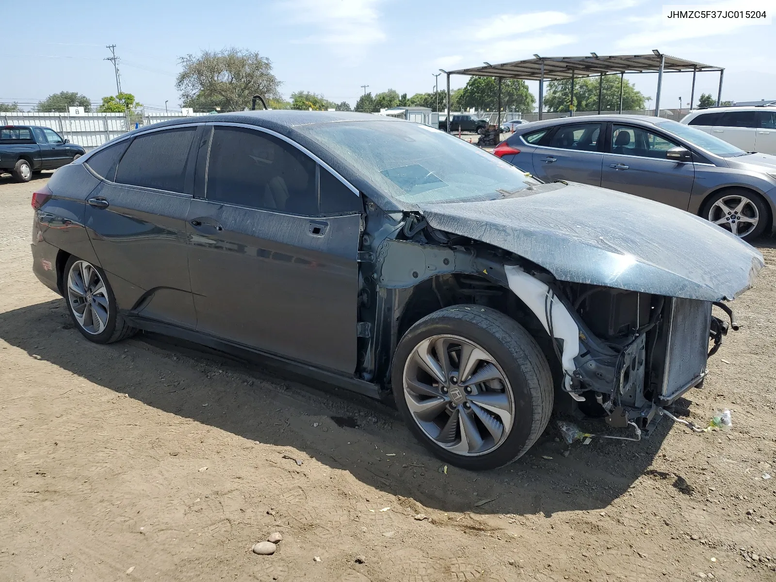 2018 Honda Clarity Touring VIN: JHMZC5F37JC015204 Lot: 67373544