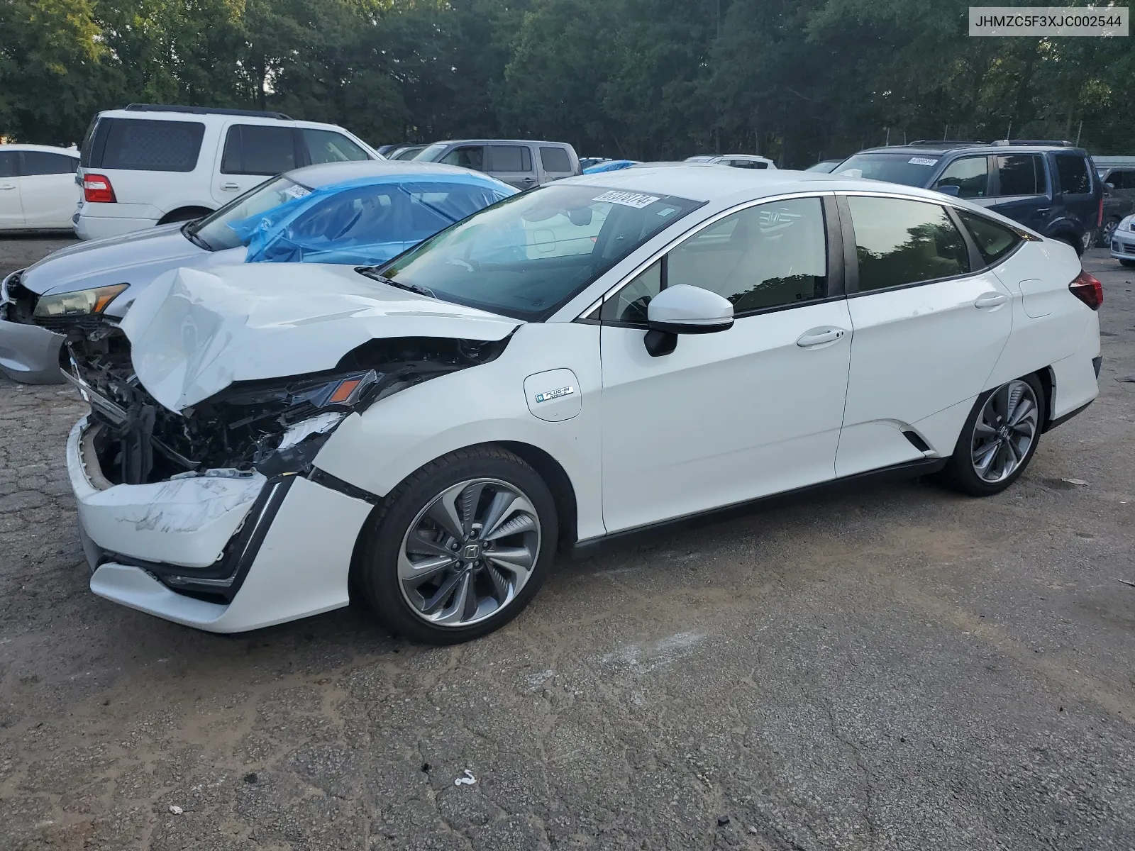 2018 Honda Clarity Touring VIN: JHMZC5F3XJC002544 Lot: 67378174