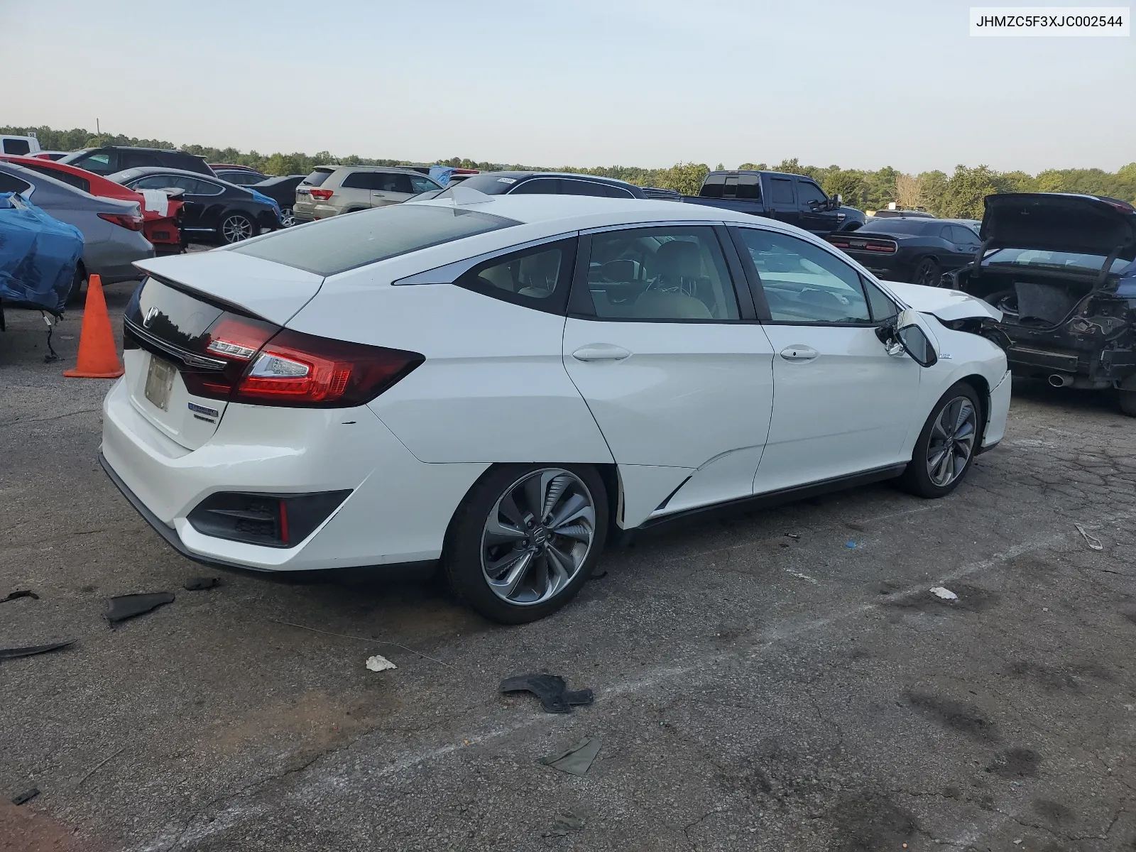 2018 Honda Clarity Touring VIN: JHMZC5F3XJC002544 Lot: 67378174