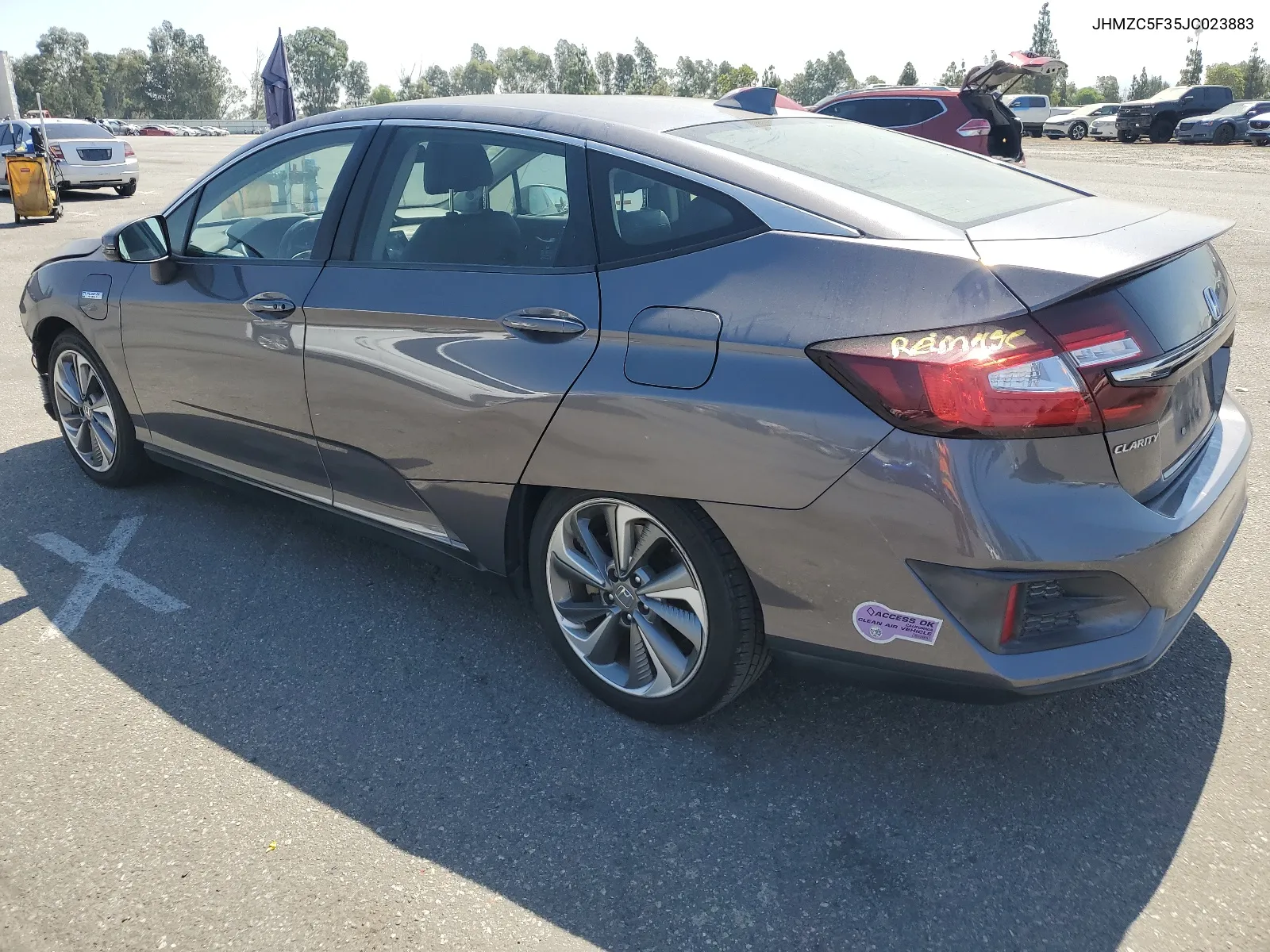 JHMZC5F35JC023883 2018 Honda Clarity Touring