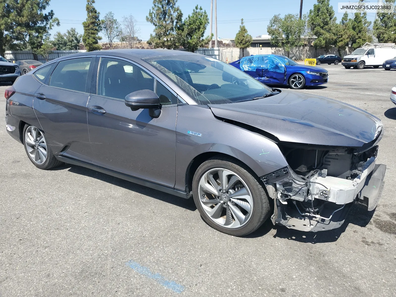 2018 Honda Clarity Touring VIN: JHMZC5F35JC023883 Lot: 69039654