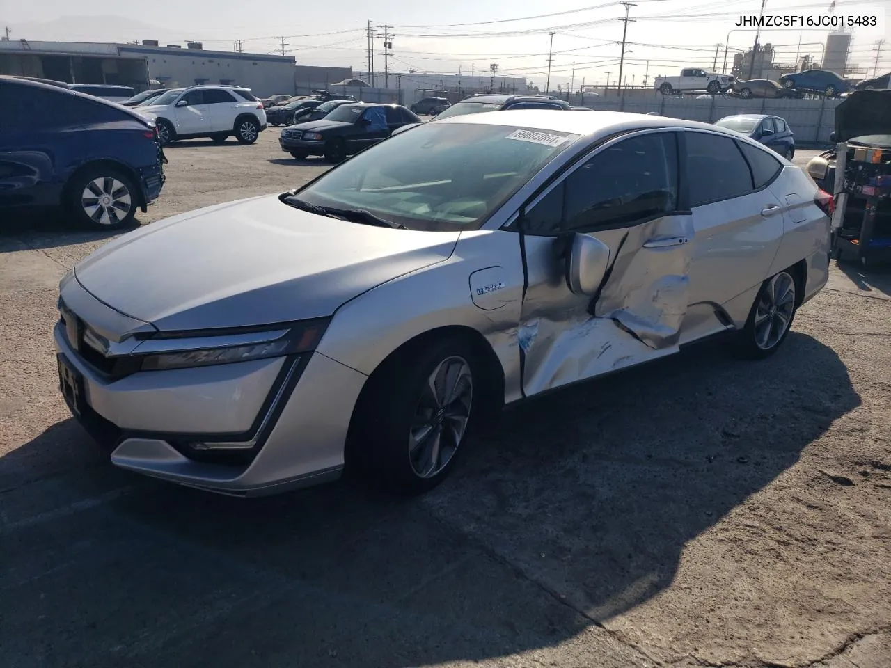 2018 Honda Clarity VIN: JHMZC5F16JC015483 Lot: 69603064