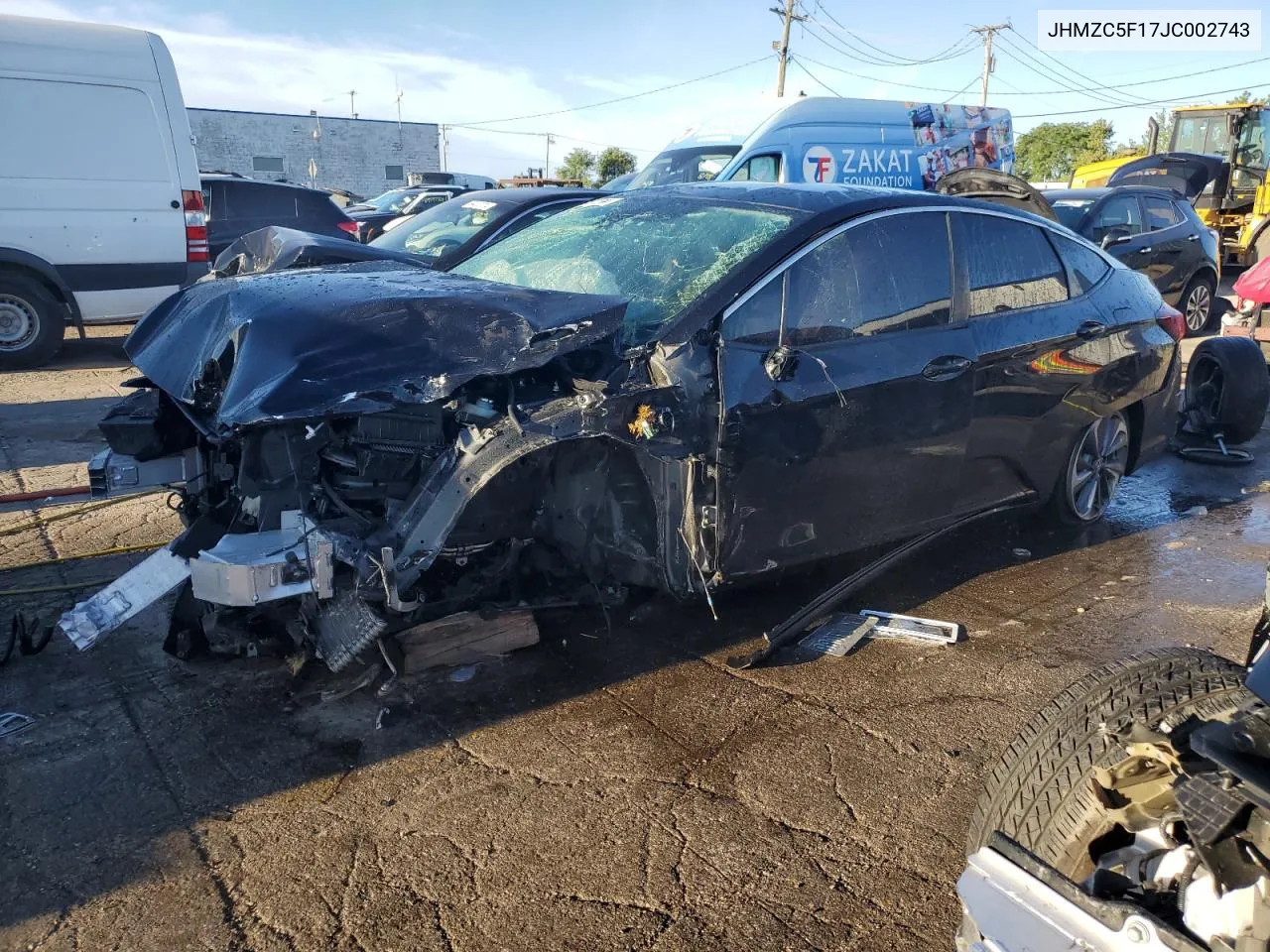 JHMZC5F17JC002743 2018 Honda Clarity