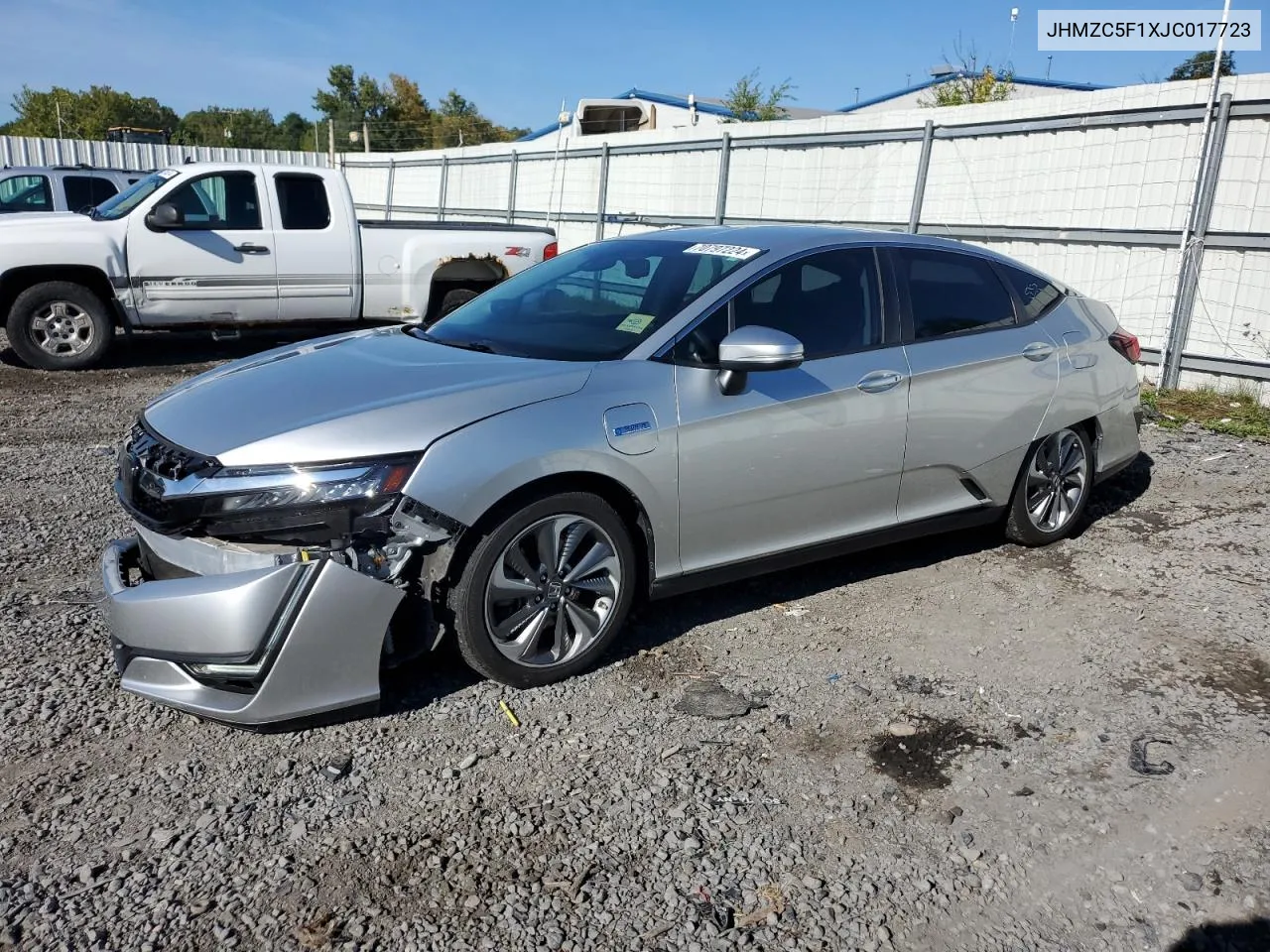 2018 Honda Clarity VIN: JHMZC5F1XJC017723 Lot: 70797224