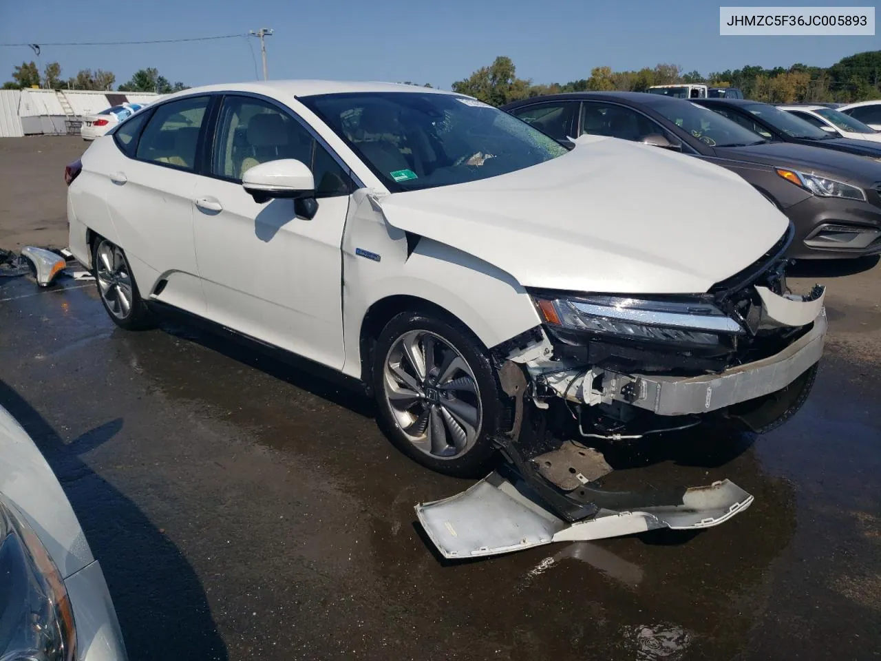 2018 Honda Clarity Touring VIN: JHMZC5F36JC005893 Lot: 71315744