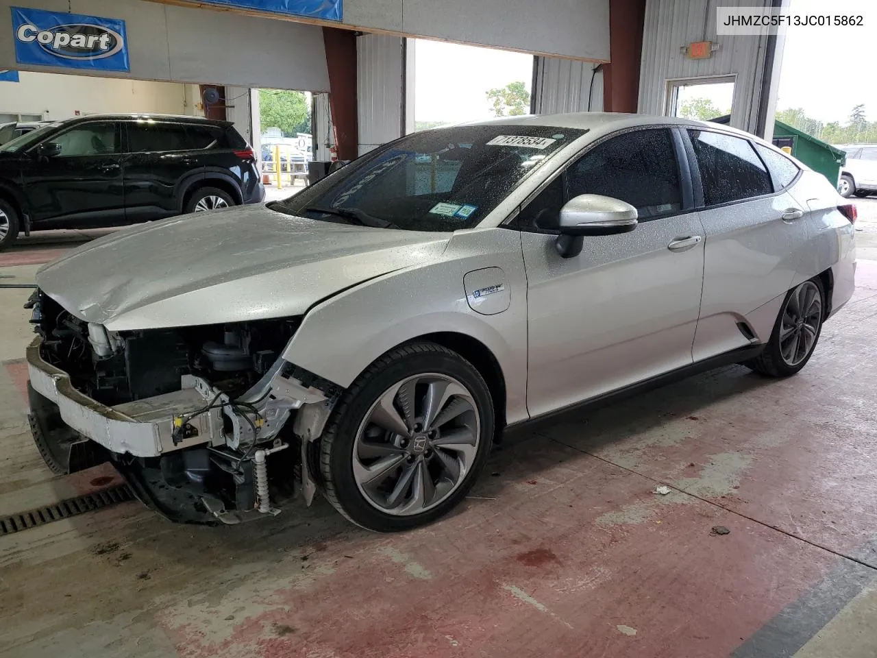 2018 Honda Clarity VIN: JHMZC5F13JC015862 Lot: 71378534