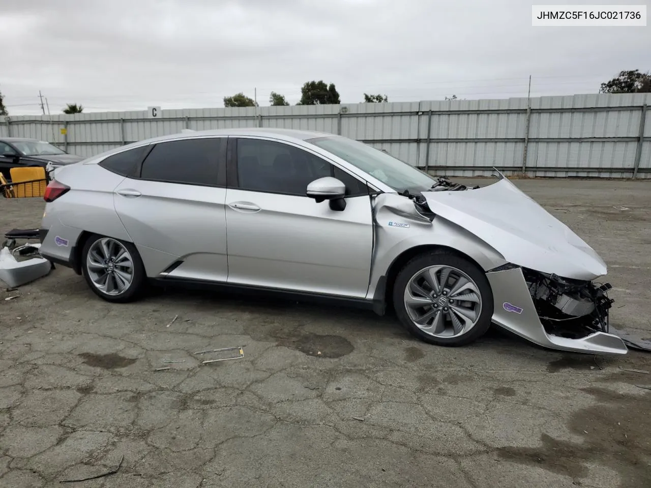 2018 Honda Clarity VIN: JHMZC5F16JC021736 Lot: 71761784