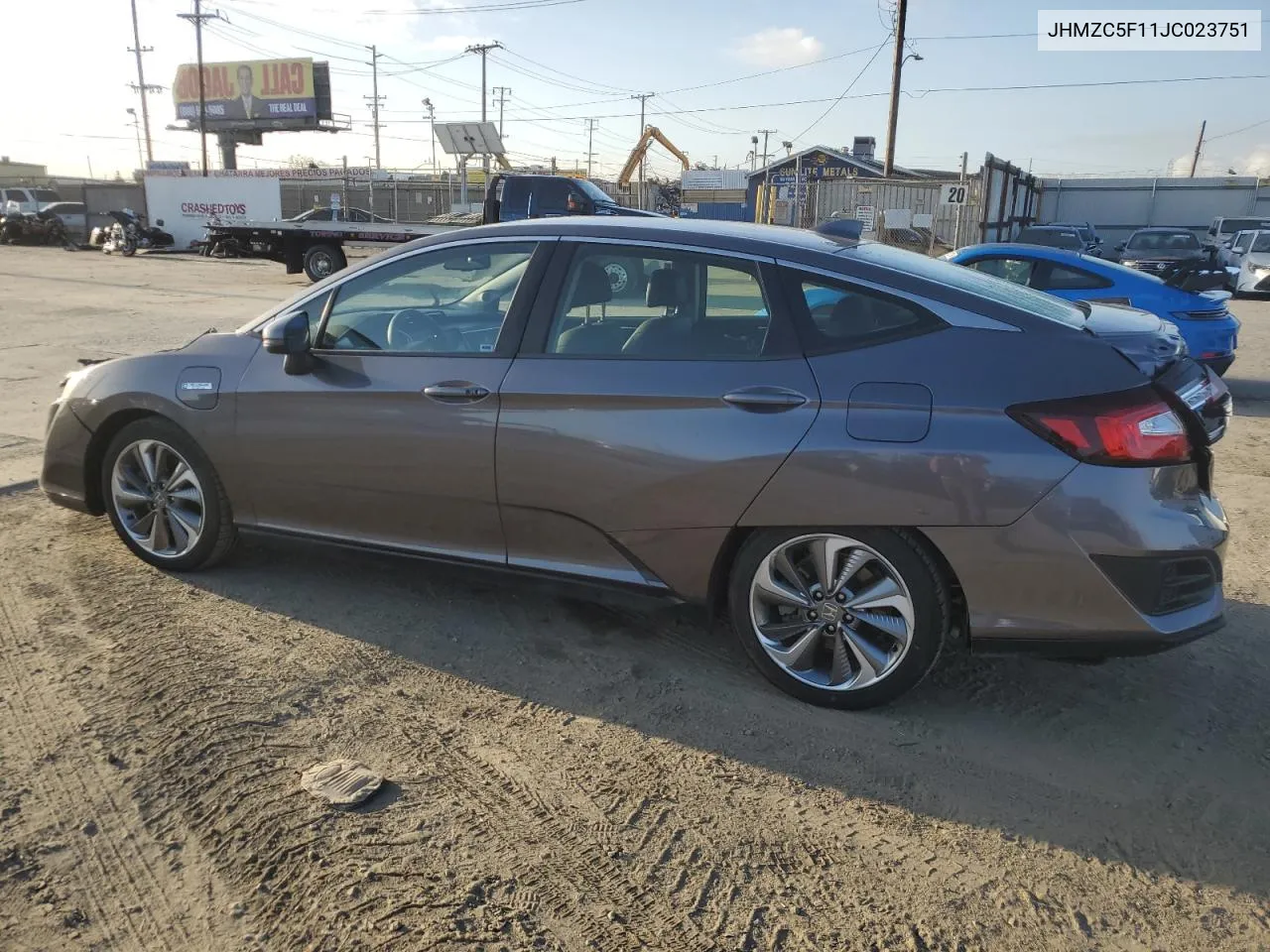 2018 Honda Clarity VIN: JHMZC5F11JC023751 Lot: 71806814