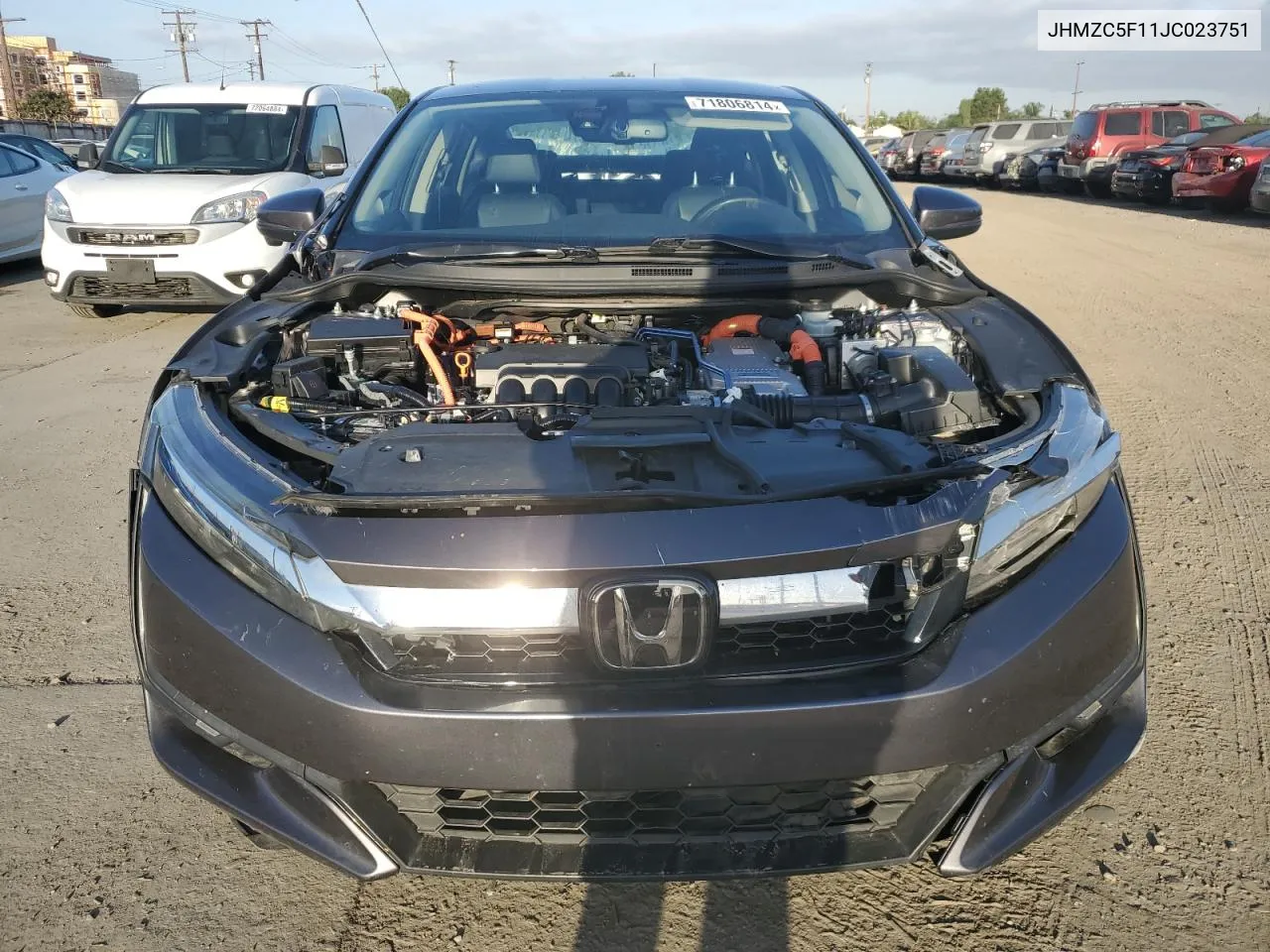 2018 Honda Clarity VIN: JHMZC5F11JC023751 Lot: 71806814