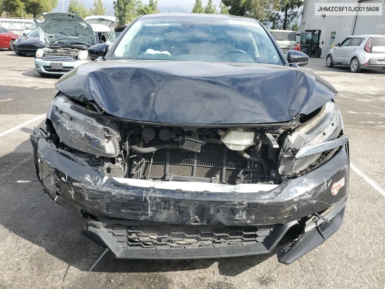 2018 Honda Clarity VIN: JHMZC5F10JC015608 Lot: 71981804