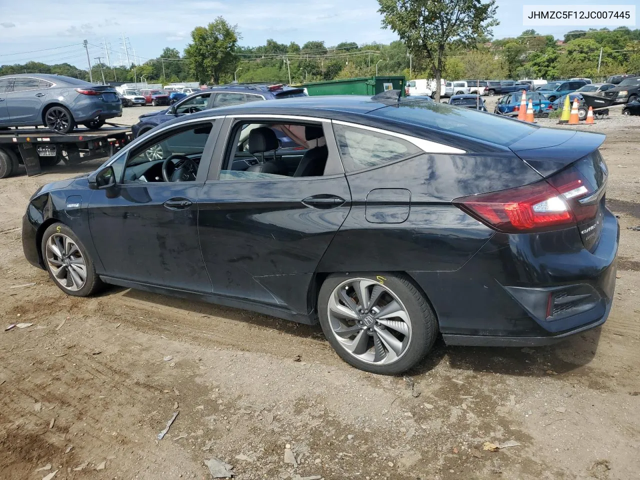 2018 Honda Clarity VIN: JHMZC5F12JC007445 Lot: 72009864