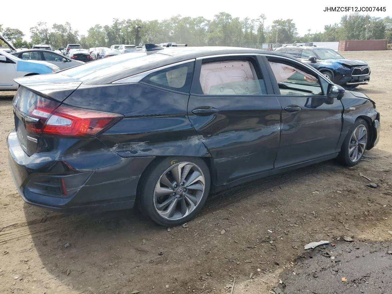 2018 Honda Clarity VIN: JHMZC5F12JC007445 Lot: 72009864