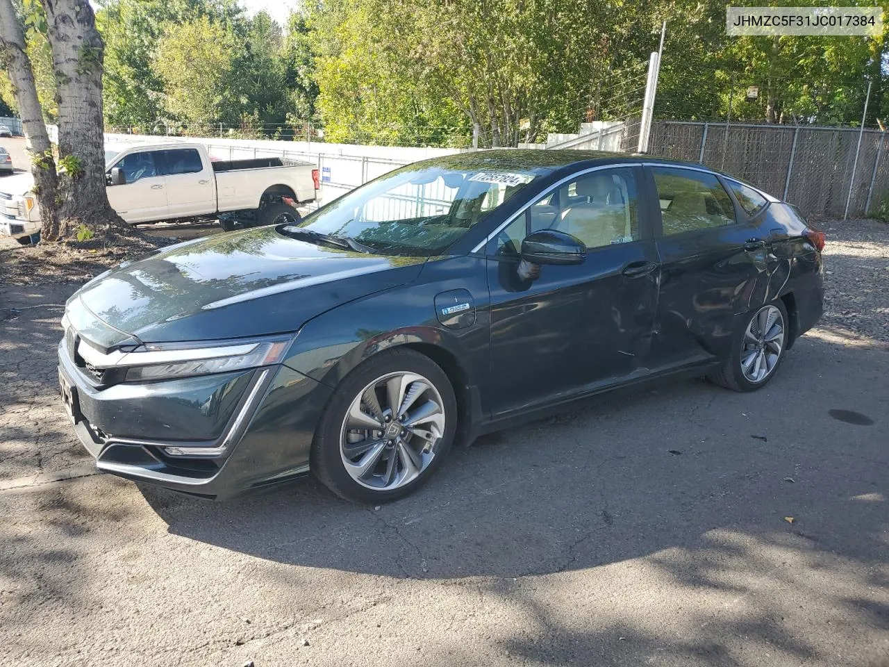 JHMZC5F31JC017384 2018 Honda Clarity Touring