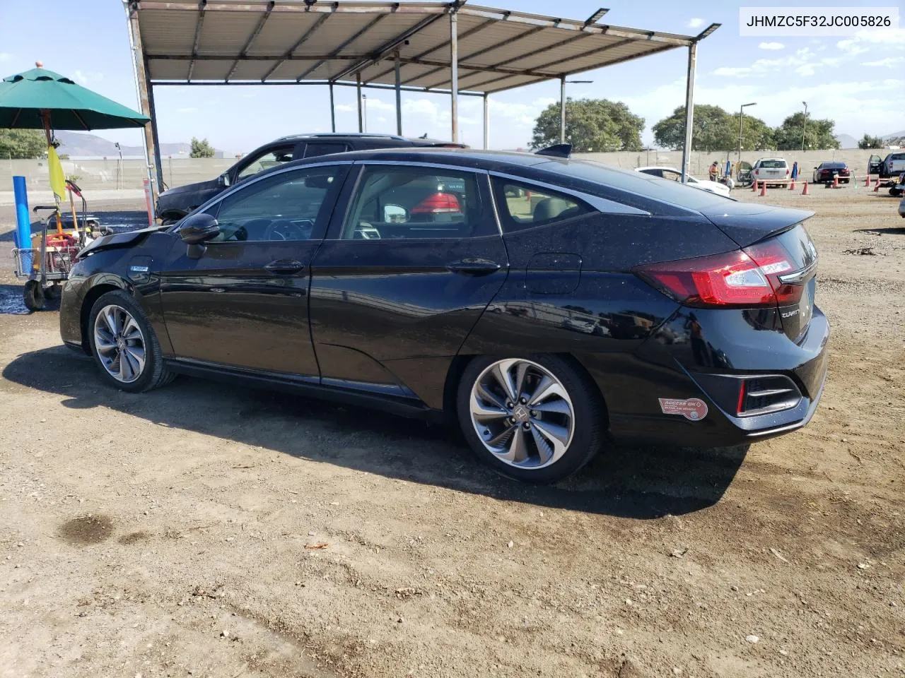 2018 Honda Clarity Touring VIN: JHMZC5F32JC005826 Lot: 73752004