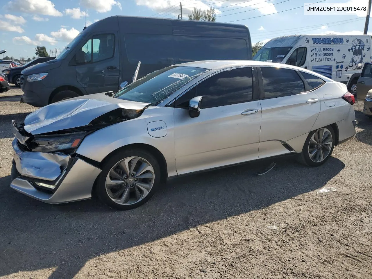 2018 Honda Clarity VIN: JHMZC5F12JC015478 Lot: 73971644