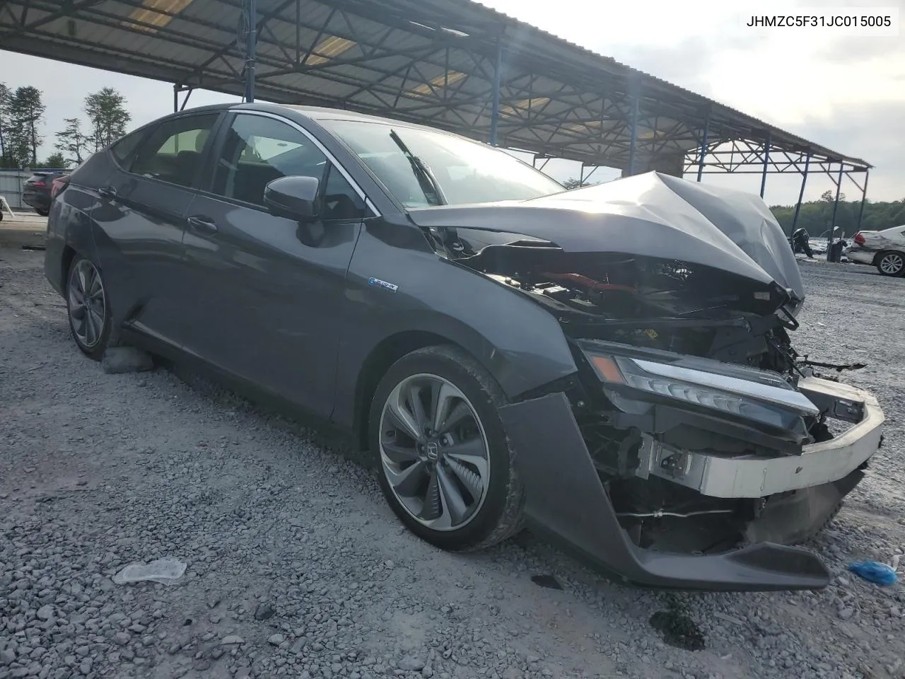 2018 Honda Clarity Touring VIN: JHMZC5F31JC015005 Lot: 74451314