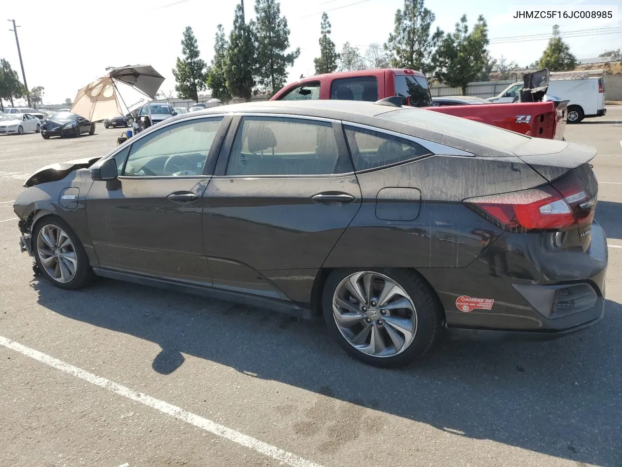 2018 Honda Clarity VIN: JHMZC5F16JC008985 Lot: 74848134