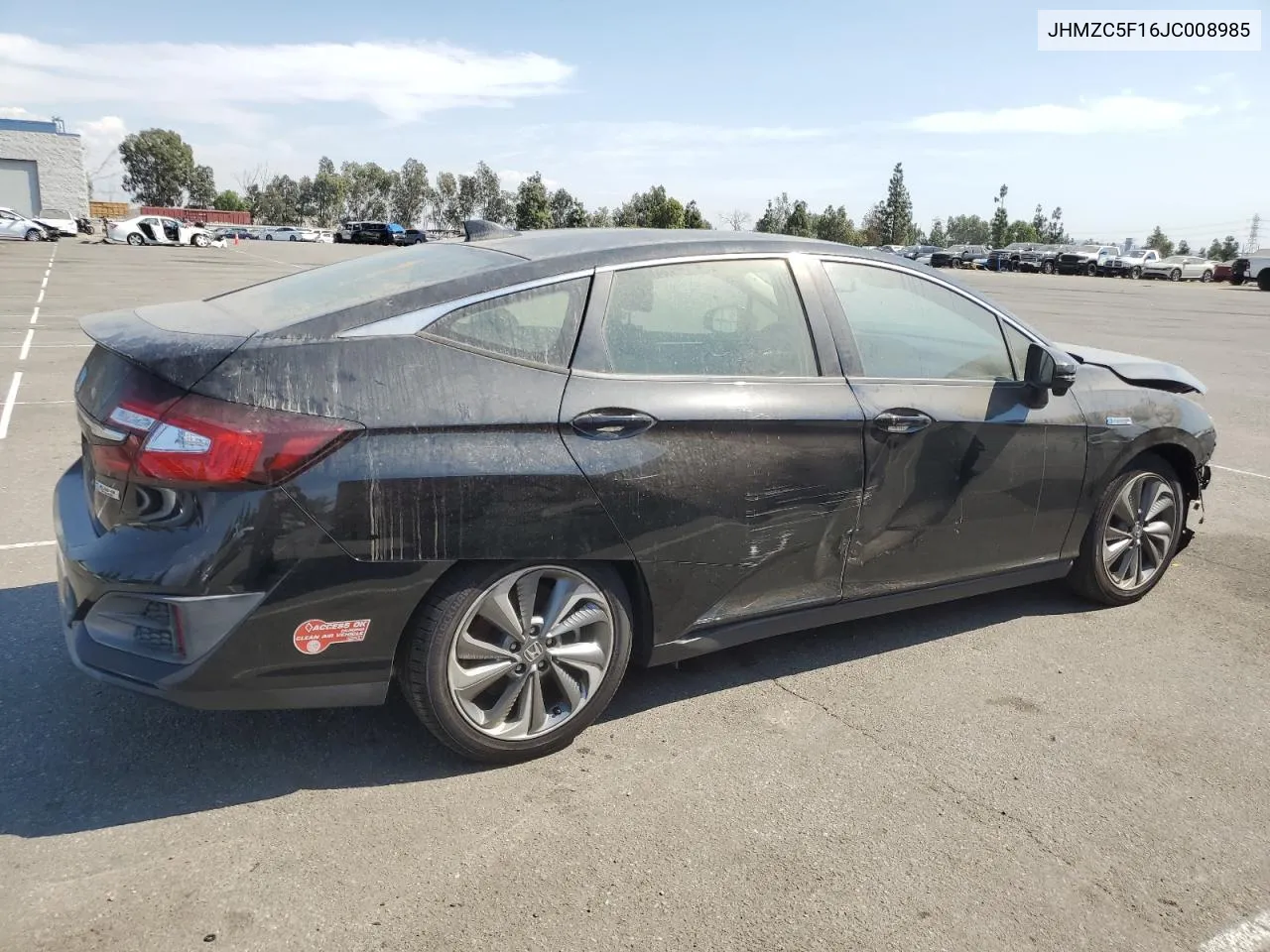 2018 Honda Clarity VIN: JHMZC5F16JC008985 Lot: 74848134