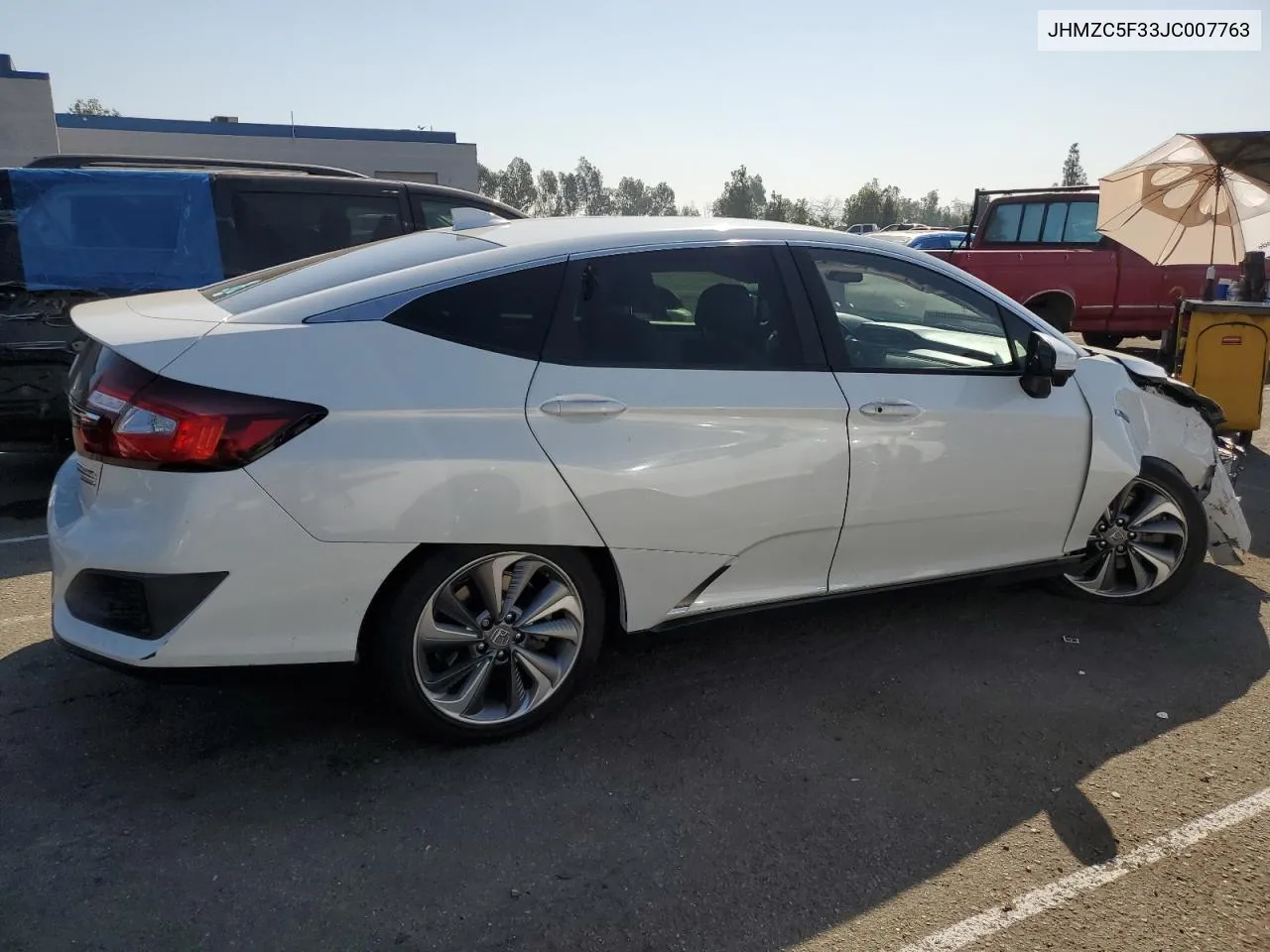 JHMZC5F33JC007763 2018 Honda Clarity Touring