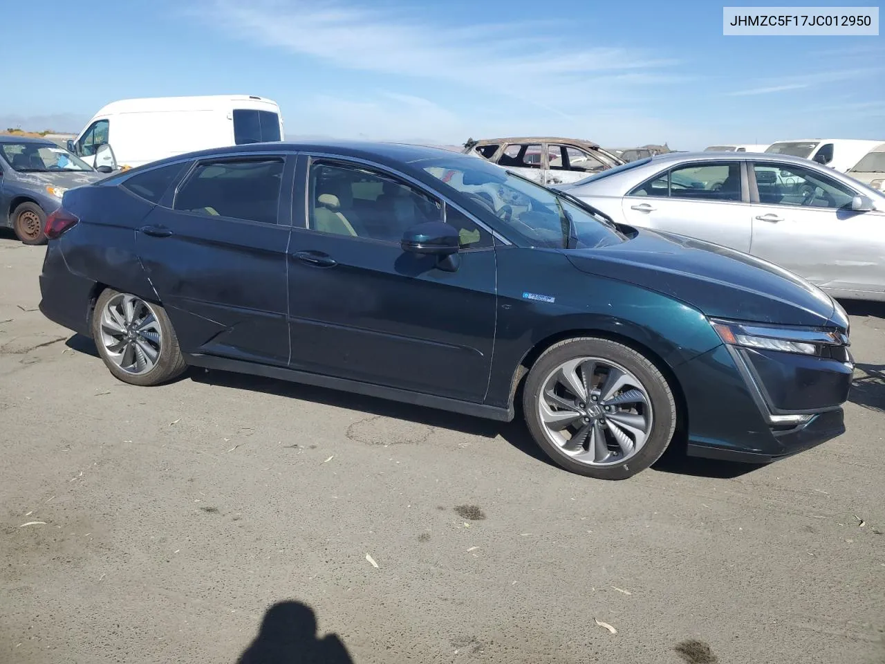 2018 Honda Clarity VIN: JHMZC5F17JC012950 Lot: 74999254