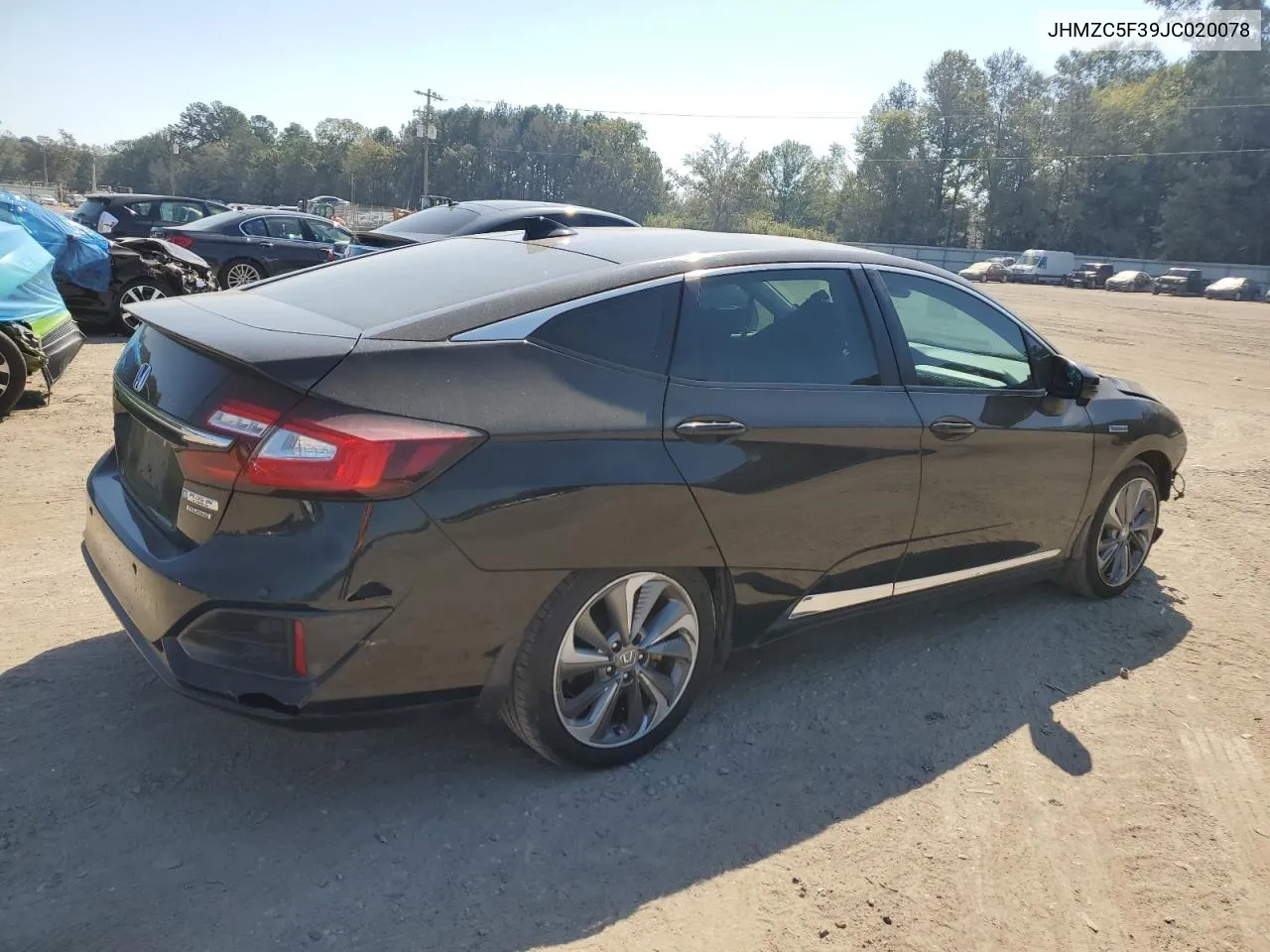 2018 Honda Clarity Touring VIN: JHMZC5F39JC020078 Lot: 75442474