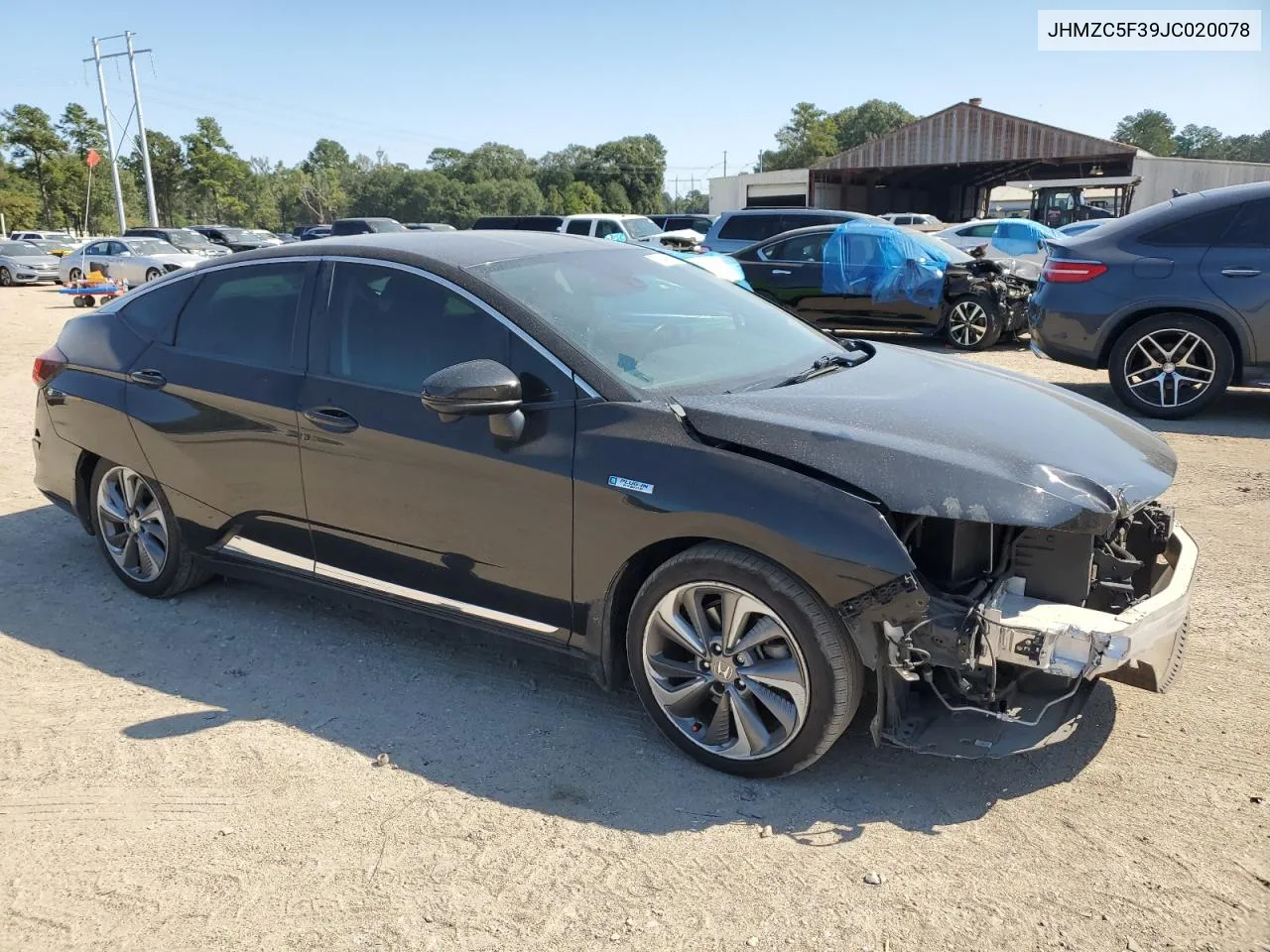 2018 Honda Clarity Touring VIN: JHMZC5F39JC020078 Lot: 75442474