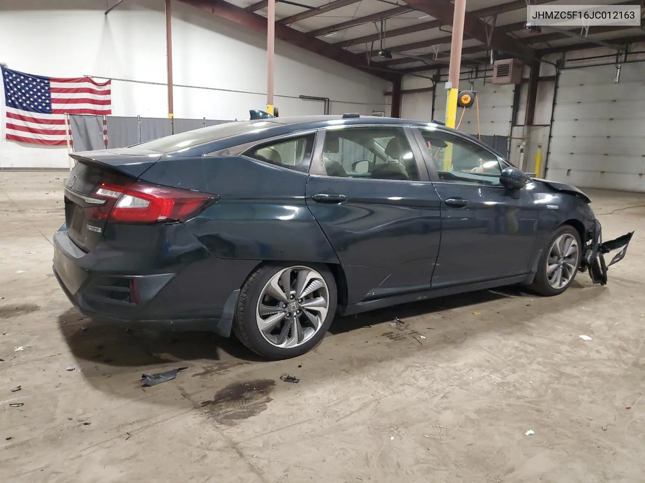 2018 Honda Clarity VIN: JHMZC5F16JC012163 Lot: 75495544