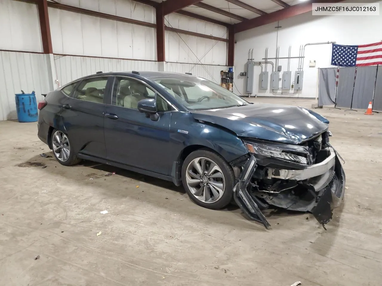 2018 Honda Clarity VIN: JHMZC5F16JC012163 Lot: 75495544