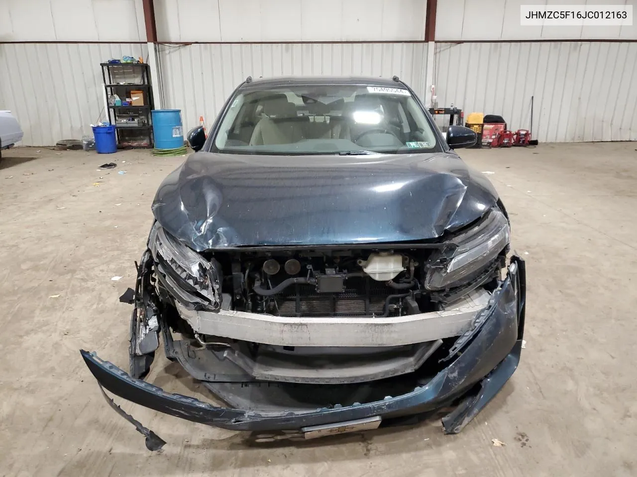 2018 Honda Clarity VIN: JHMZC5F16JC012163 Lot: 75495544