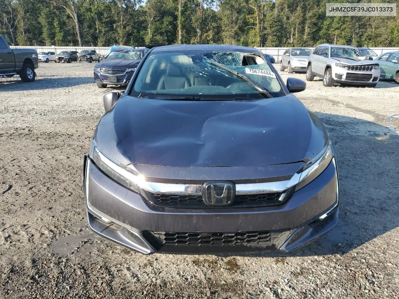 2018 Honda Clarity Touring VIN: JHMZC5F39JC013373 Lot: 75674484