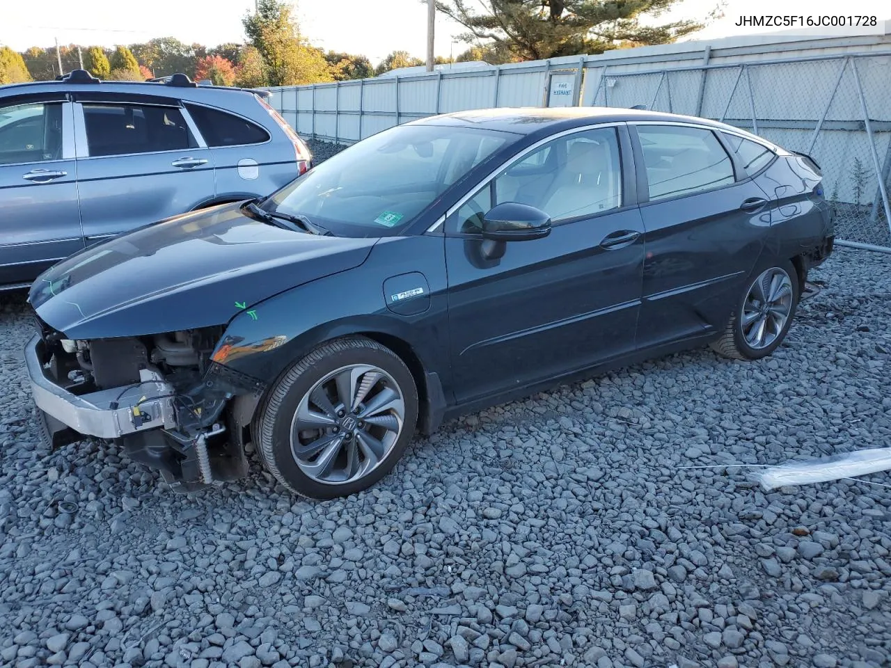 2018 Honda Clarity VIN: JHMZC5F16JC001728 Lot: 76190804