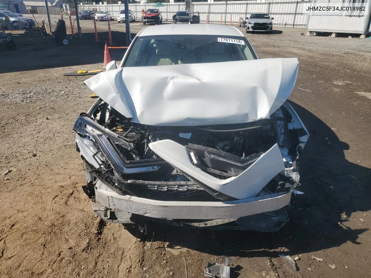 JHMZC5F34JC018982 2018 Honda Clarity Touring