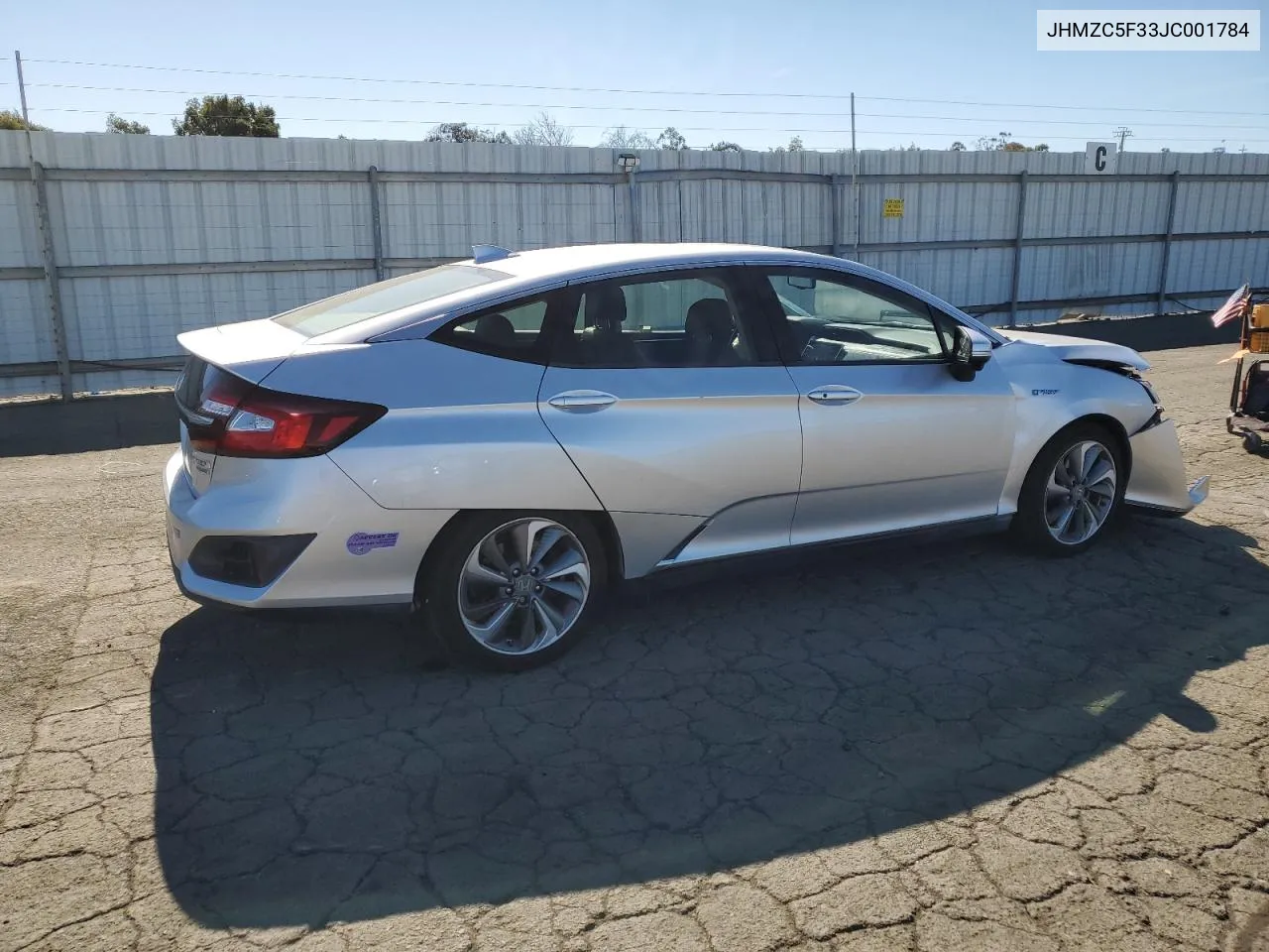 JHMZC5F33JC001784 2018 Honda Clarity Touring