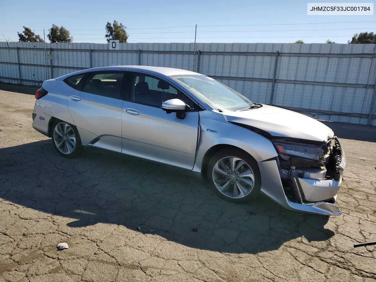 JHMZC5F33JC001784 2018 Honda Clarity Touring