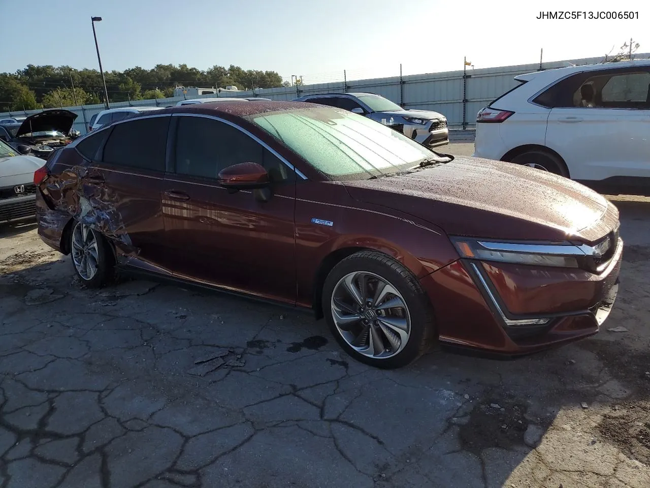 2018 Honda Clarity VIN: JHMZC5F13JC006501 Lot: 77279634