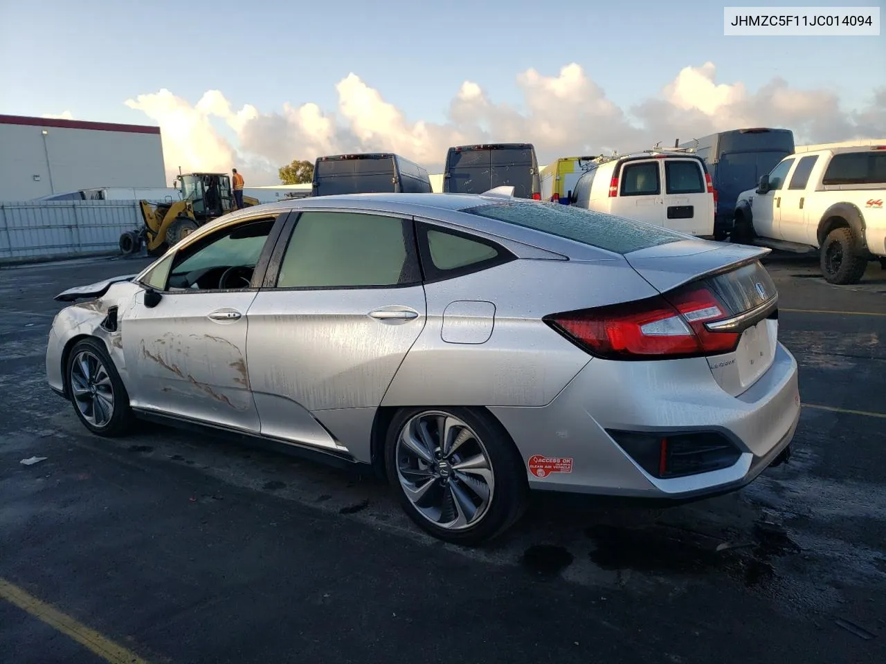 2018 Honda Clarity VIN: JHMZC5F11JC014094 Lot: 77758384