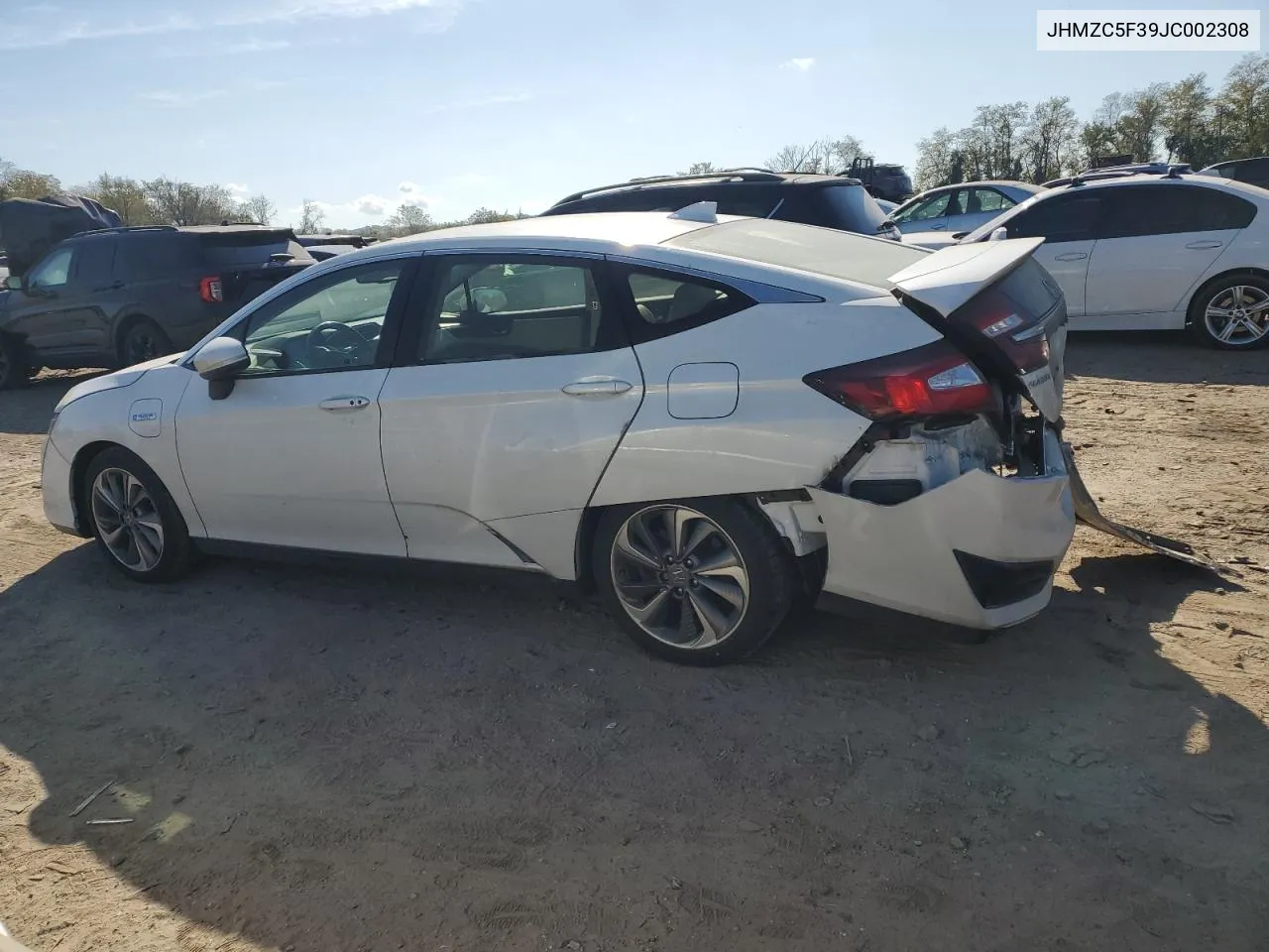 2018 Honda Clarity Touring VIN: JHMZC5F39JC002308 Lot: 77983524