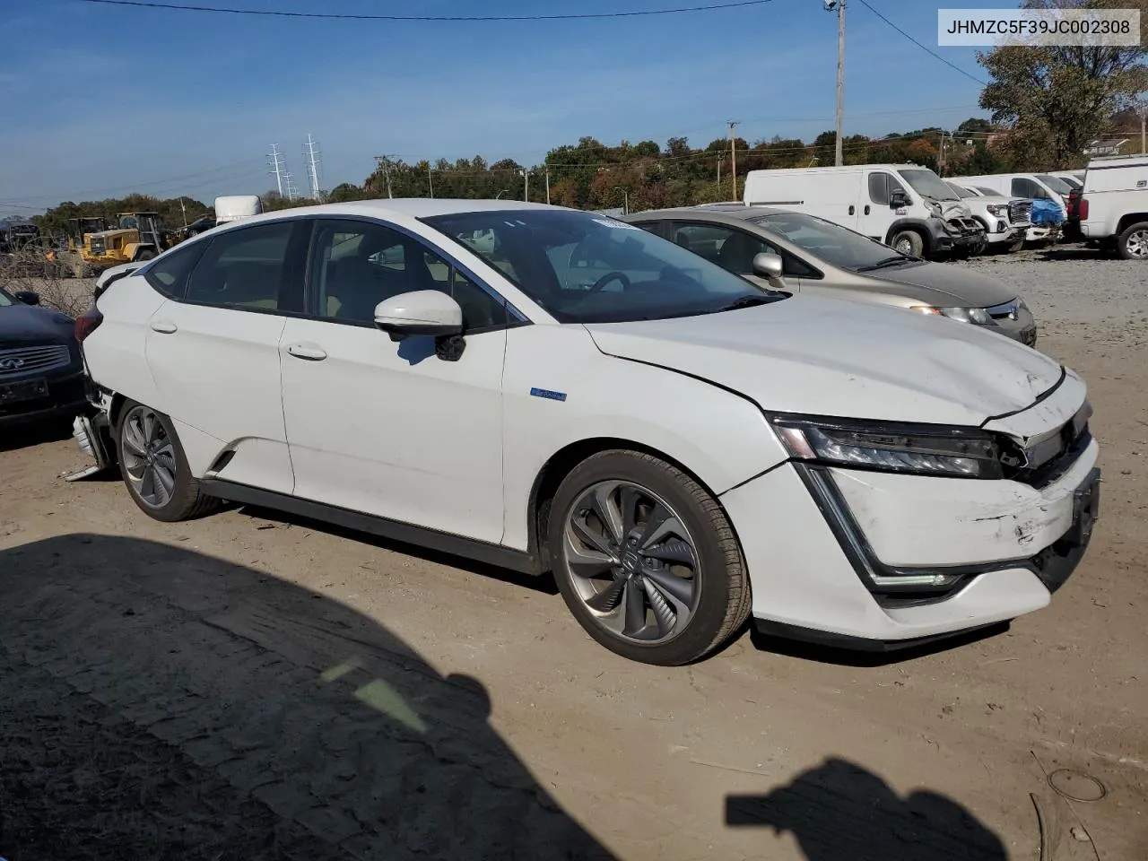 2018 Honda Clarity Touring VIN: JHMZC5F39JC002308 Lot: 77983524